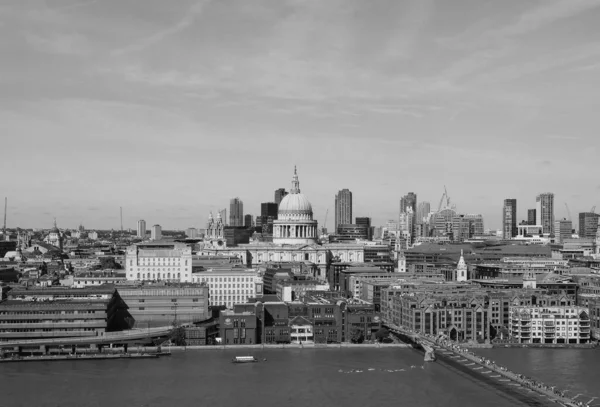 Лондон Великобритания Circa September 2019 View City London Skyline Black — стоковое фото