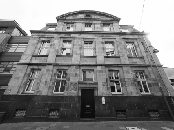 Koeln Tyskland Circa August 2019 Wohnhaus Burgmauer Byggt 1913 Hus — Stockfoto