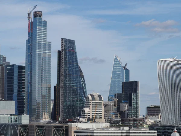 Londen Circa September 2019 Zicht Skyline Van City London — Stockfoto