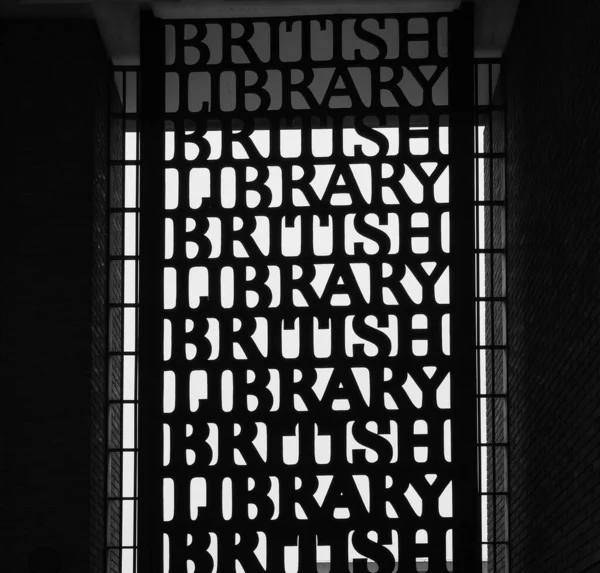 Londres Reino Unido Circa Septiembre 2019 British Library Biblioteca Nacional — Foto de Stock