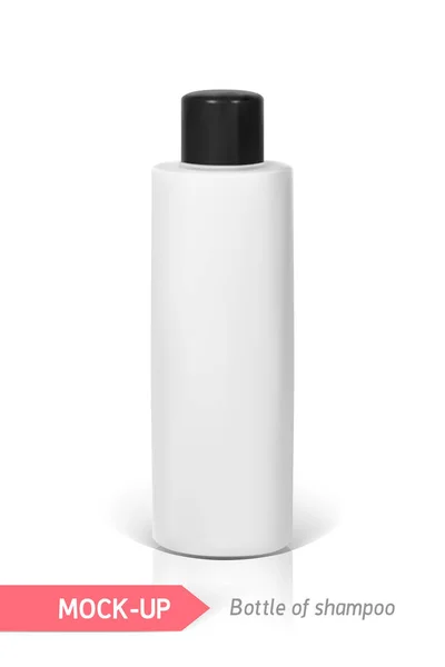 Piccola bottiglia di shampoo — Vettoriale Stock