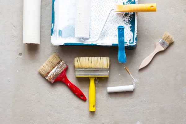 Boya Fırçası ve dekorasyon için roller