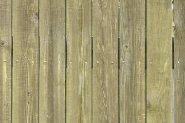 Old wooden fence from faded boards. Background for layouts with wood texture