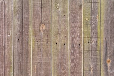 Eski çitler. Tahta çivilenmiş. Web sitesi veya düzen için ahşap dokusuna sahip boş arkaplan