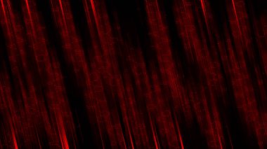 Kırmızı arka plan üzerinde siyah şerit