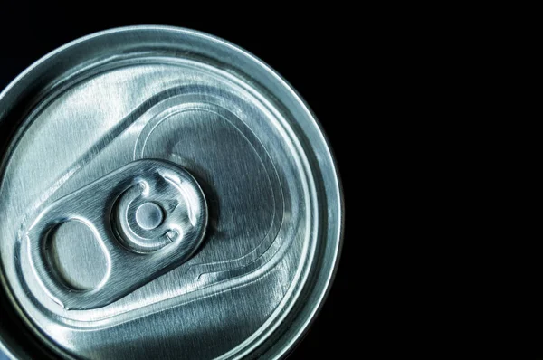 Closed beverage can with stay-tab mechanism — Stock Photo, Image