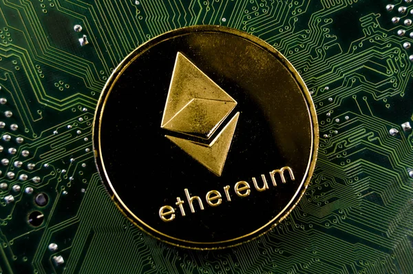 Ethereum je moderní způsob výměny a tento šifrovací měny — Stock fotografie