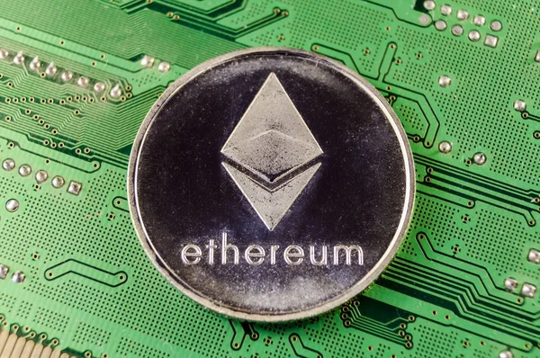 Ethereum je moderní způsob výměny a tento šifrovací měny — Stock fotografie