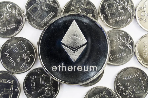 Ethereum είναι ένας μοντέρνος τρόπος ανταλλαγής και αυτό το κρυπτό νόμισμα — Φωτογραφία Αρχείου