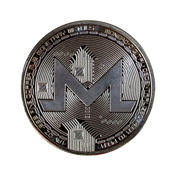 Monero MNR es una forma moderna de cambio y esta moneda criptográfica es un medio conveniente de pago en el — Foto de Stock