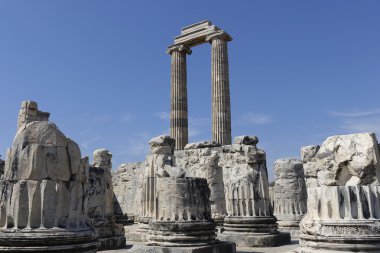 Görünüm didyma antik şehirde Apollon Tapınağı