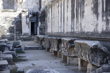 Görünüm didyma antik şehirde Apollon Tapınağı