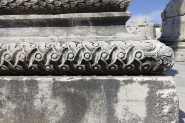 Görünüm didyma antik şehirde Apollon Tapınağı