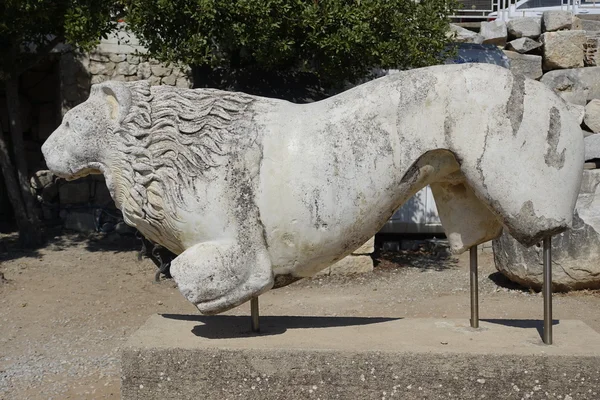 Vue du temple d'Apollon dans la ville antique de Didyme — Photo