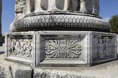 Görünüm didyma antik şehirde Apollon Tapınağı