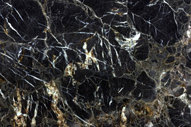 Siyah Mermer doku arka plan. (Yüksek Res.)