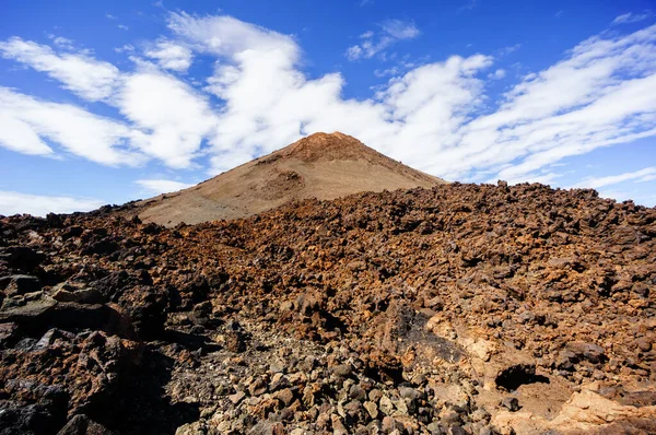 Sendero Cima Del Volcán Teide Tenerife Islas Canarias España — Foto de Stock