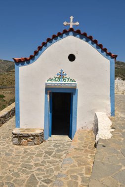 Kilise Santa Barbara Karpatos 'a adanmıştır.