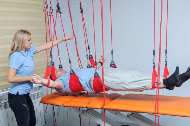 :Omurga reabilitation Merkezi hasta ile çalışmak