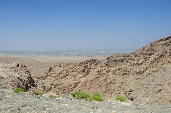 Vista Desde Montaña Jabel Hafeet Ain Emiratos Árabes Unidos —  Fotos de Stock