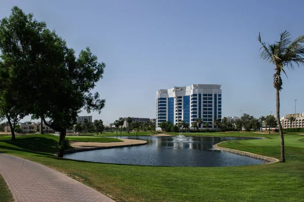 Dubai Emiratos Árabes Unidos Mar Dubai Creek Golf Club Marzo — Foto de Stock