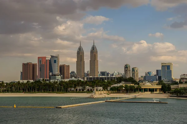 -View of Tecom from Palm Island November 02, 2019 — Stock Photo, Image