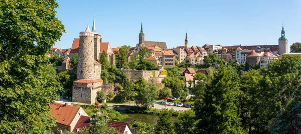 Panorama z Budyšína — Stock fotografie