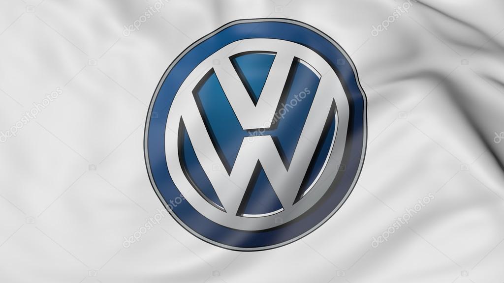 volkswagen логотип 3d