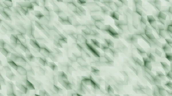 Zelený abstraktní polygonální moderní backsrop pro prezentace a sestavy. Diagonální čáry. prostorové vykreslování — Stock fotografie