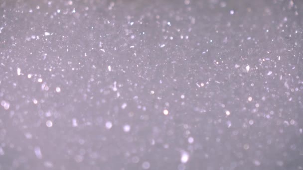 Foam bath tub. 4K close up shot — Stock Video