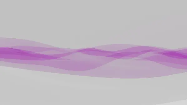 Stylisches lila Gewebe oder transparente Folie Hintergrund 3D-Rendering — Stockfoto