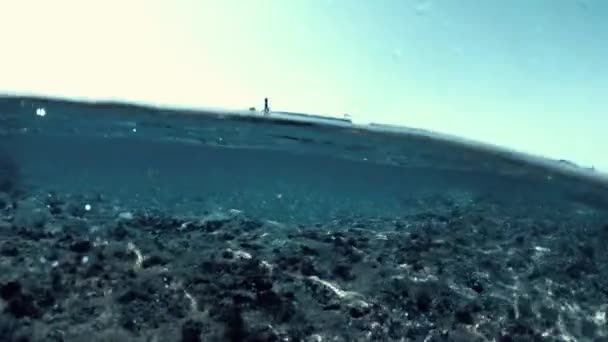 Linea d'acqua di mare — Video Stock