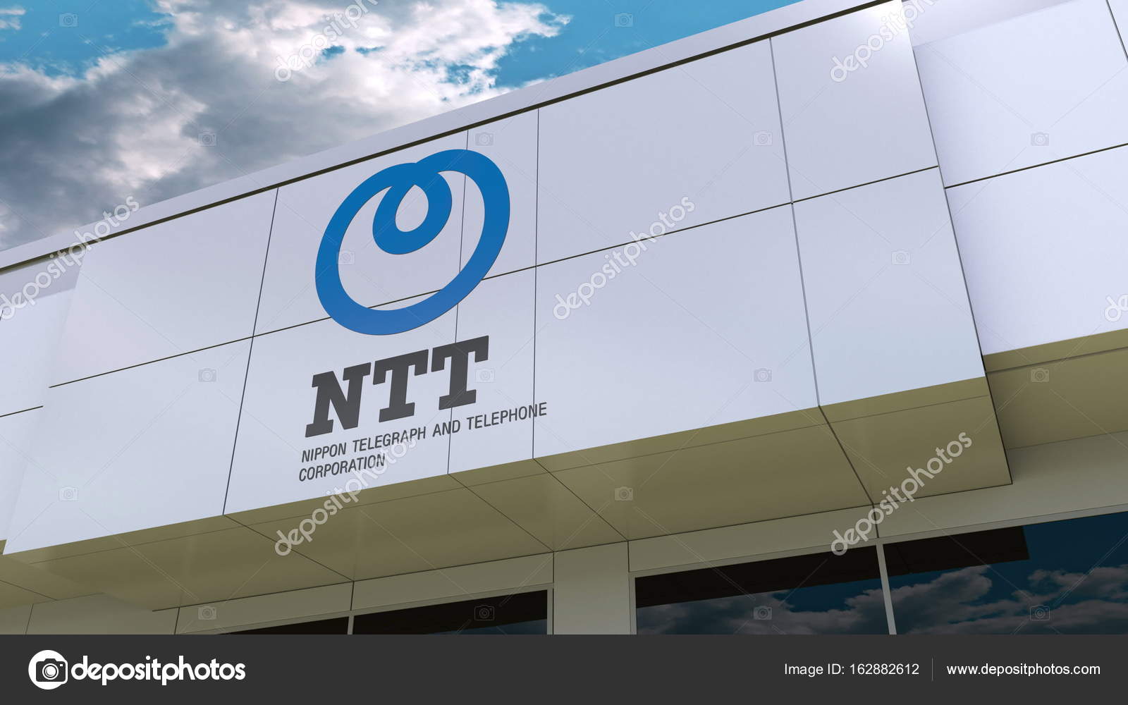 Nippon Telegraph And Telephone Corporation Ntt Logo On The Modern Building Facade Editorial 3d Rendering Stock Editorial Photo C Alexeynovikov 162882612