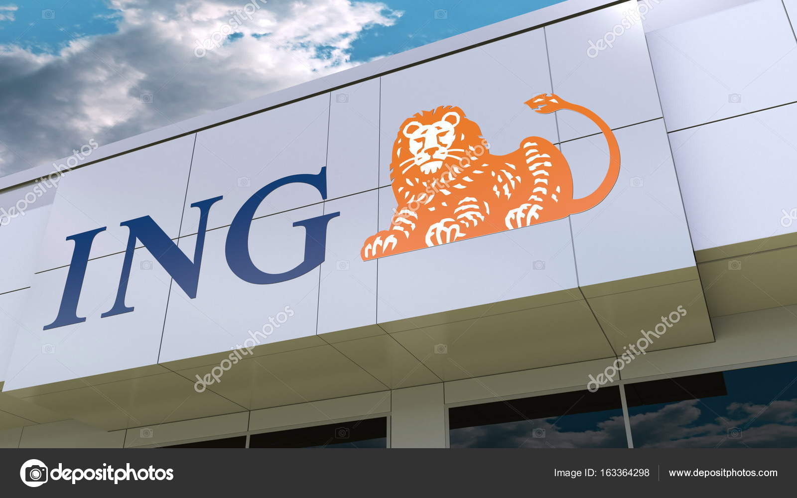 ImÃ¡genes: ing | Logotipo de ING Group en la fachada del