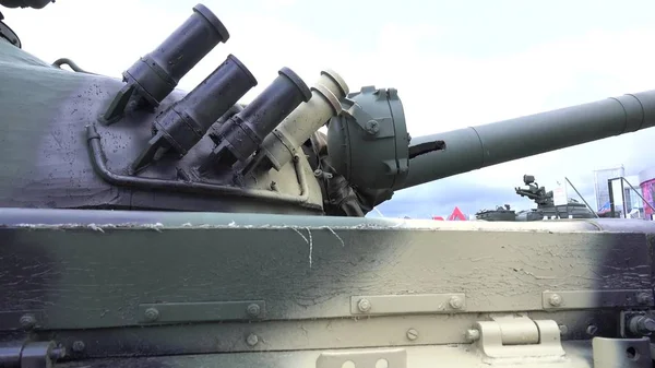 Rosyjski czołg szczegóły, szczegół pan strzał — Zdjęcie stockowe