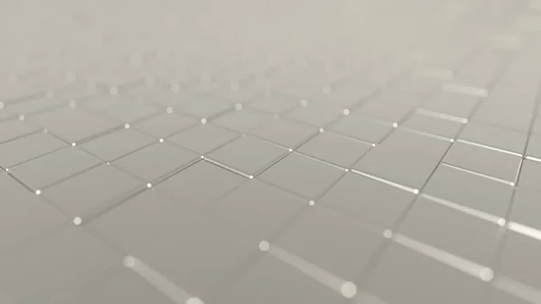 Fondo de placas de metal blanco, renderizado 3D — Foto de Stock