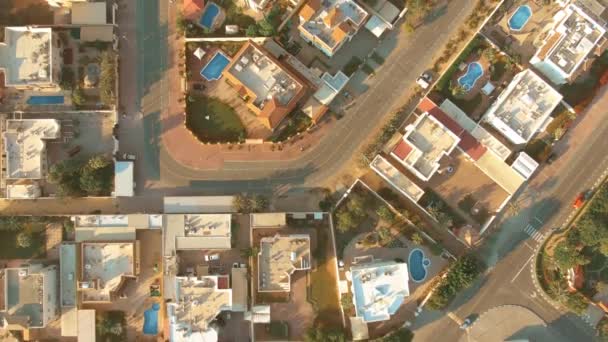 Aerial shot of a residential area in Dubai, UAE — Stock Footage Aerial shot of a residential area in Dubai, UAE Stock Footage