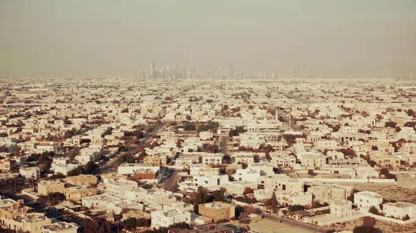 BAE 'nin Dubai şehrinin hava manzarası — Stok fotoğraf