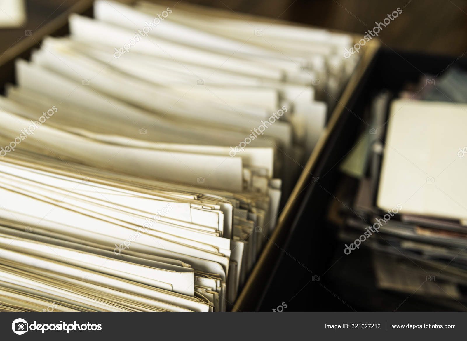 Stack of old photo prints and Memories to be digitized Stock Photo by ©primestockphotography