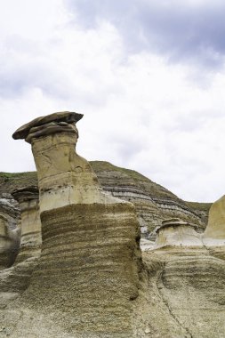 Drumheller, Alberta 'da kaput jeolojik oluşumu