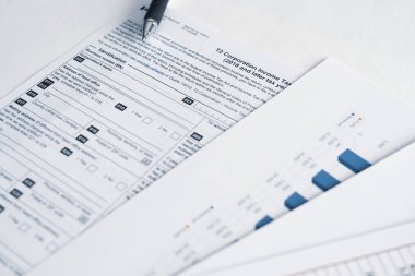 Kanada Vergi T2 geri dönüş formu şirket vergisini hesaplamak için