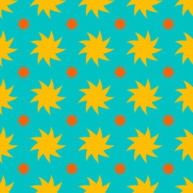 Soyut sorunsuz vektör desen şekillerle