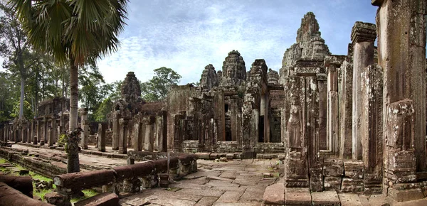 Bayon tempel, Angkor Watt Siam Rep. Cambodia — Stockfoto