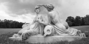 Rosensteinpark city Stuttgart Almanya'da