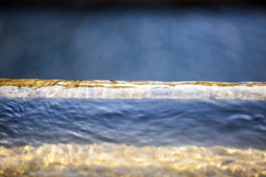 Vintage su bokeh arka plan