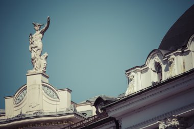 Ljubljana, Slovenya - 24 Eylül 2016: Merkür, Roma Tanrısı