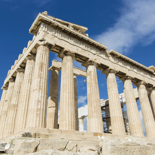 Atény - Řecko - září 21,2016: chrám Parthenon na Ac — Stock fotografie