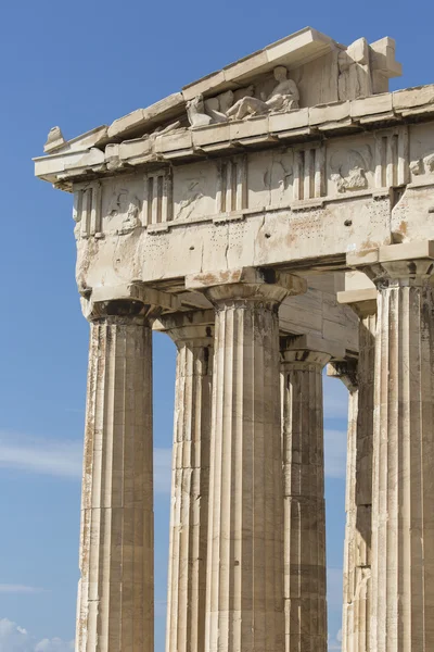 Atény - Řecko - září 21,2016: chrám Parthenon na Ac — Stock fotografie