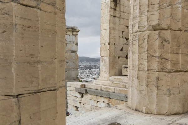 Ateny, Grecja - września 21,2016: świątynię Partenon na Ac — Zdjęcie stockowe