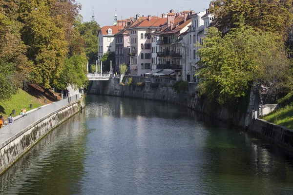 LJUBLJANA, SLOVENIA - SEPTEMBER 24, 2016: Ljubljana -Slovenia - — Stock Photo, Image